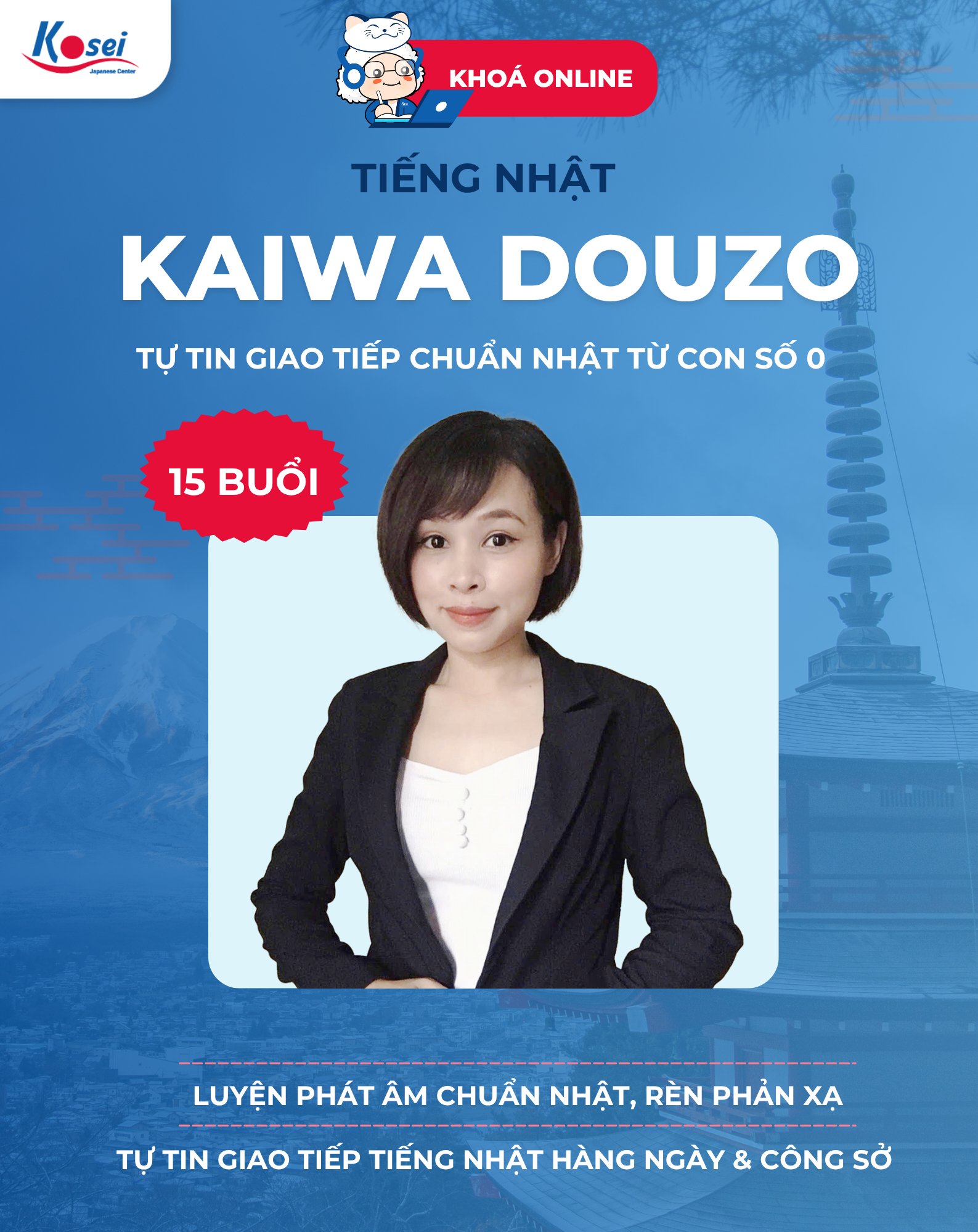 Khóa Học Kaiwa Douzo Giao Tiếp Tiếng Nhật